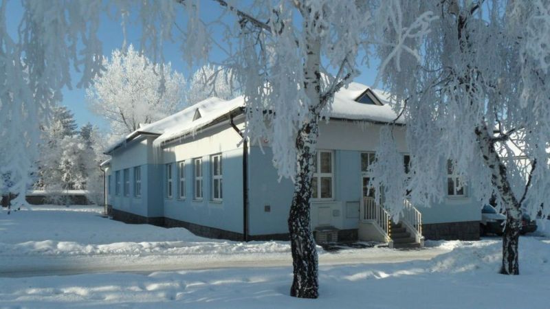 Snímek budovy SOkA Klatovy