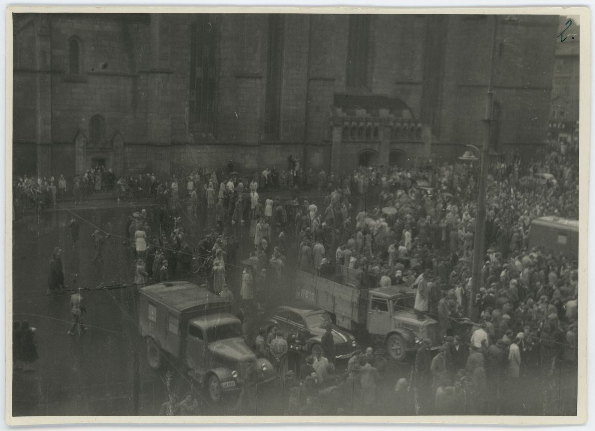 Výročí protestů proti měnové reformě 1953